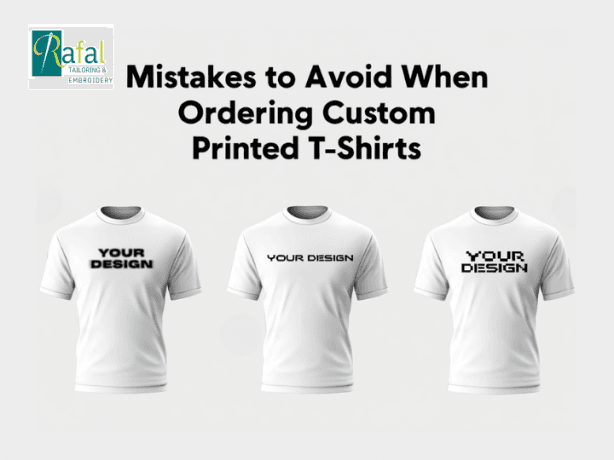 Mistakes to Avoid When Ordering Custom Printed T-Shirts